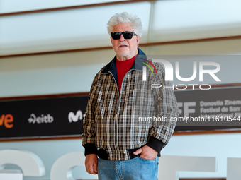 Pedro Almodovar attends the Photocall La Habitacion de al lado during the 72nd San Sebastian International Film Festival in San Sebastian, S...