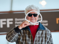 Pedro Almodovar attends the Photocall La Habitacion de al lado during the 72nd San Sebastian International Film Festival in San Sebastian, S...