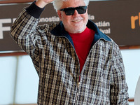 Pedro Almodovar attends the Photocall La Habitacion de al lado during the 72nd San Sebastian International Film Festival in San Sebastian, S...