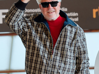 Pedro Almodovar attends the Photocall La Habitacion de al lado during the 72nd San Sebastian International Film Festival in San Sebastian, S...