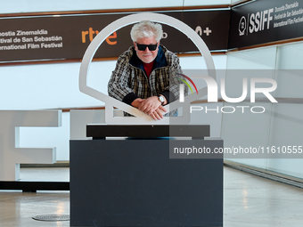 Pedro Almodovar attends the Photocall La Habitacion de al lado during the 72nd San Sebastian International Film Festival in San Sebastian, S...