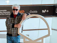 Pedro Almodovar attends the Photocall La Habitacion de al lado during the 72nd San Sebastian International Film Festival in San Sebastian, S...