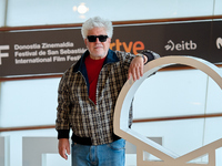 Pedro Almodovar attends the Photocall La Habitacion de al lado during the 72nd San Sebastian International Film Festival in San Sebastian, S...