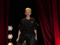 Tilda Swinton attends the Donostia Award for La Habitacion de al lado during the 72nd San Sebastian International Film Festival in San Sebas...