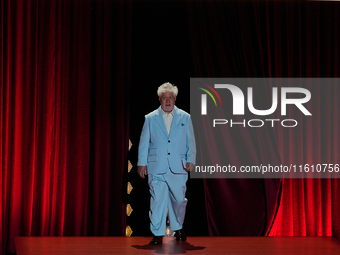 Pedro Almodovar attends the Donostia Award for La Habitacion de al lado during the 72nd San Sebastian International Film Festival in San Seb...