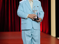 Pedro Almodovar attends the Donostia Award for La Habitacion de al lado during the 72nd San Sebastian International Film Festival in San Seb...