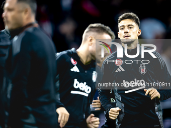 Besiktas JK midfielder Ernest Muci plays during the match between Ajax and Besiktas at the Johan Cruijff ArenA for the UEFA Europa League -...