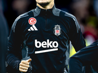 Besiktas JK midfielder Ernest Muci plays during the match between Ajax and Besiktas at the Johan Cruijff ArenA for the UEFA Europa League -...