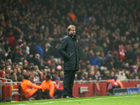 Jurgen Klopp, head coach of Borussia Dortmund, during the UEFA Champions League Group D soccer match between Arsenal and Borussia Dortmund a...