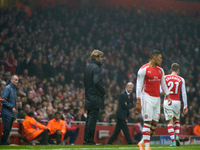 Jurgen Klopp, head coach of Borussia Dortmund, gestures during the UEFA Champions League Group D soccer match between Arsenal and Borussia D...