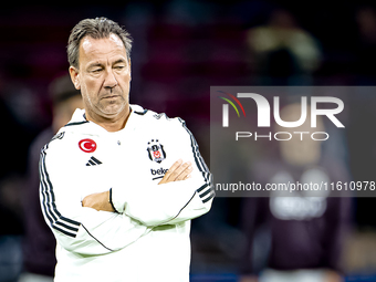 Besiktas JK Assistant Trainer Jean Paul van Gastel during the match between Ajax and Besiktas at the Johan Cruijff ArenA for the UEFA Europa...