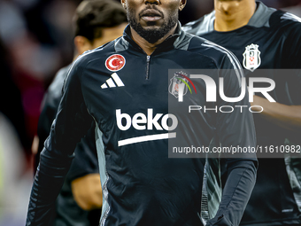 Besiktas JK midfielder Al Musrati plays during the match Ajax vs. Besiktas at the Johan Cruijff ArenA for the UEFA Europa League - League ph...