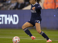 Clara Mateo #10 of Paris FC is in action during the UEFA Women's Champions League Second Round 2nd Leg match between Manchester City and Par...