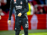 Besiktas JK midfielder Ernest Muci plays during the match between Ajax and Besiktas at the Johan Cruijff ArenA for the UEFA Europa League -...