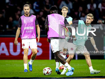 AFC Ajax Amsterdam midfielder Jordan Henderson during the match Ajax vs. Besiktas at the Johan Cruijff ArenA for the UEFA Europa League - Le...