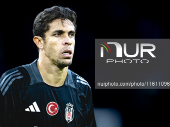 Besiktas JK defender Gabriel plays during the match between Ajax and Besiktas at the Johan Cruijff ArenA for the UEFA Europa League - League...