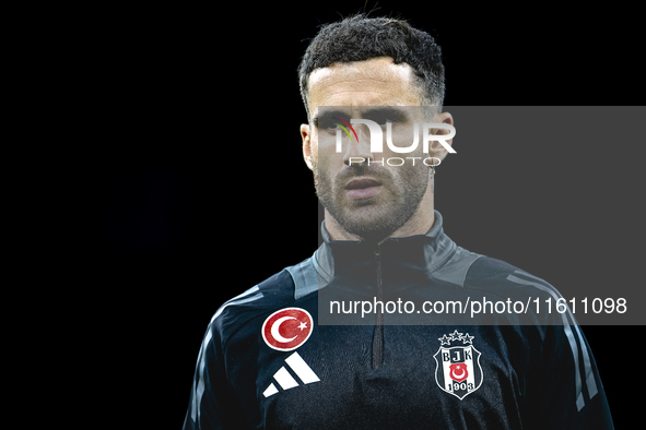 Besiktas JK forward Rafa Silva during the match between Ajax and Besiktas at the Johan Cruijff ArenA for the UEFA Europa League - League pha...