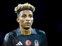 Besiktas JK midfielder Gedson Fernandes plays during the match between Ajax and Besiktas at the Johan Cruijff ArenA for the UEFA Europa Leag...