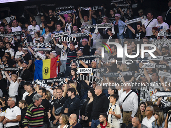 Supporters during BKTEuroCup, regular season Round 1: U BT Cluj-Napoca vs. Cedevita Olimpija Ljubljana, in BT Arena, Cluj-Napoca, on Septemb...