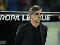 Ivan Juric head coach of Roma during the UEFA Europa League 2024/25 League Phase MD1 match between AS Roma and Athletic Club at Stadio Olimp...