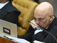 On September 26, 2024, in Brazil, Supreme Court Justice Alexandre de Moraes receives all the requested documents from Platform X (formerly T...