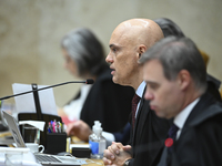 On September 26, 2024, in Brazil, Supreme Court Justice Alexandre de Moraes receives all the requested documents from Platform X (formerly T...