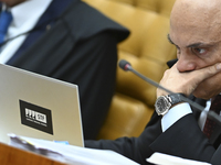 On September 26, 2024, in Brazil, Supreme Court Justice Alexandre de Moraes receives all the requested documents from Platform X (formerly T...