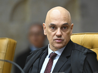 On September 26, 2024, in Brazil, Supreme Court Justice Alexandre de Moraes receives all the requested documents from Platform X (formerly T...