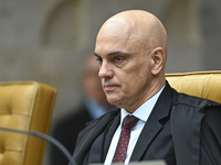 On September 26, 2024, in Brazil, Supreme Court Justice Alexandre de Moraes receives all the requested documents from Platform X (formerly T...