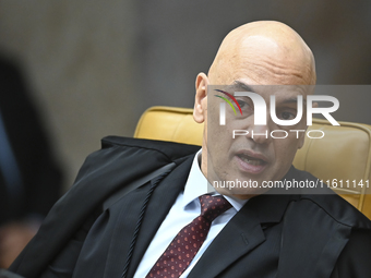 On September 26, 2024, in Brazil, Supreme Court Justice Alexandre de Moraes receives all the requested documents from Platform X (formerly T...