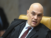 On September 26, 2024, in Brazil, Supreme Court Justice Alexandre de Moraes receives all the requested documents from Platform X (formerly T...