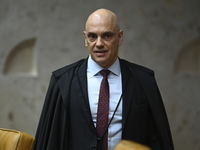 On September 26, 2024, in Brazil, Supreme Court Justice Alexandre de Moraes receives all the requested documents from Platform X (formerly T...