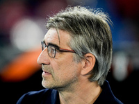 Ivan Juric head coach of AS Roma looks on during the UEFA Europa League 2024/25 League Phase MD1 match between AS Roma and Athletic Club at...