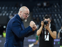 Mihai Silvasan during BKTEuroCup, regular season Round 1: U BT Cluj-Napoca vs. Cedevita Olimpija Ljubljana, in Cluj-Napoca, Romania, on Sept...