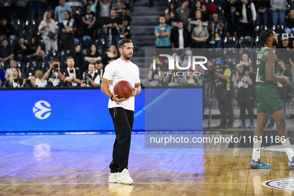 Alexandru Chipciu participates in the BKTEuroCup, regular season Round 1: U BT Cluj-Napoca vs. Cedevita Olimpija Ljubljana, at BT Arena, Clu...