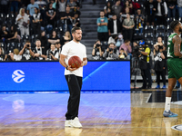 Alexandru Chipciu participates in the BKTEuroCup, regular season Round 1: U BT Cluj-Napoca vs. Cedevita Olimpija Ljubljana, at BT Arena, Clu...