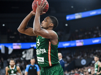 Brynton Lemar is in action during the BKTEuroCup regular season Round 1: U BT Cluj-Napoca vs. Cedevita Olimpija Ljubljana, at BT Arena in Cl...