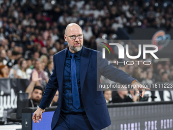 Mihai Silvasan during BKTEuroCup, regular season Round 1: U BT Cluj-Napoca vs. Cedevita Olimpija Ljubljana, in Cluj-Napoca, Romania, on Sept...