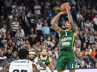 Devin Robinson participates in the BKTEuroCup, regular season Round 1: U BT Cluj-Napoca vs. Cedevita Olimpija Ljubljana, at BT Arena in Cluj...