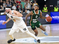 DJ Stewart in action during BKTEuroCup, regular season Round 1: U BT Cluj-Napoca vs. Cedevita Olimpija Ljubljana, in Cluj-Napoca, Romania, o...