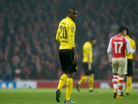 Adrian Ramos of Borussia Dortmund during the UEFA Champions League Group D soccer match between Arsenal and Borussia Dortmund at the Emirate...