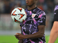 Nico Williams of Athletic Club de Bilbao during the UEFA Europa League 2024/25 League Phase MD1 match between A.S. Roma and Athletic Club Bi...