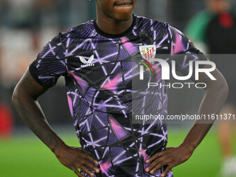 Nico Williams of Athletic Club de Bilbao during the UEFA Europa League 2024/25 League Phase MD1 match between A.S. Roma and Athletic Club Bi...