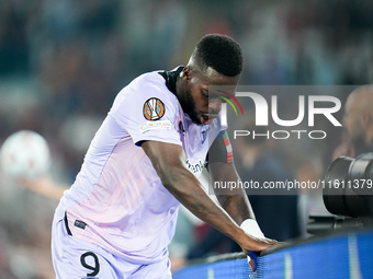 Inaki Williams of Athletic Club looks dejected during the UEFA Europa League 2024/25 League Phase MD1 match between AS Roma and Athletic Clu...