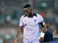 Inaki Williams of Athletic Club looks dejected during the UEFA Europa League 2024/25 League Phase MD1 match between AS Roma and Athletic Clu...