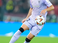 Andoni Gorosabel of Athletic Club during the UEFA Europa League 2024/25 League Phase MD1 match between AS Roma and Athletic Club at Stadio O...