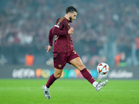 Mario Hermoso of AS Roma during the UEFA Europa League 2024/25 League Phase MD1 match between AS Roma and Athletic Club at Stadio Olimpico o...