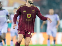 Mario Hermoso of AS Roma during the UEFA Europa League 2024/25 League Phase MD1 match between AS Roma and Athletic Club at Stadio Olimpico o...