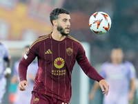 Mario Hermoso of AS Roma during the UEFA Europa League 2024/25 League Phase MD1 match between AS Roma and Athletic Club at Stadio Olimpico o...