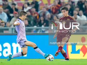 Paulo Dybala of AS Roma during the UEFA Europa League 2024/25 League Phase MD1 match between AS Roma and Athletic Club at Stadio Olimpico on...